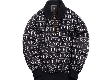 versace quarter zip|ss19 versace pullover.